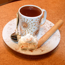 Naked Chocolate Cafe - Hot Chocolate