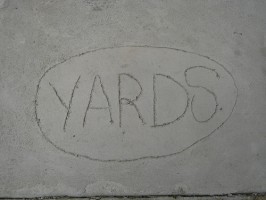 Yards In Concrete