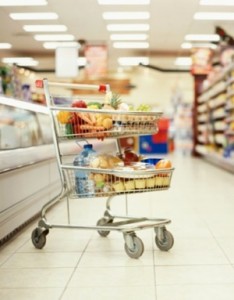 Opt for a cart, rather than a basket, and you might make healthier choices—so says science.