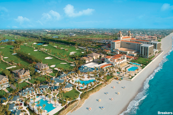 Breakers Hotel in Palm Beach Florida