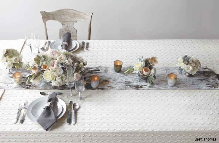 PHOTOS: Gorgeous Fall/Winter Wedding Centerpiece & Tablescape Ideas 