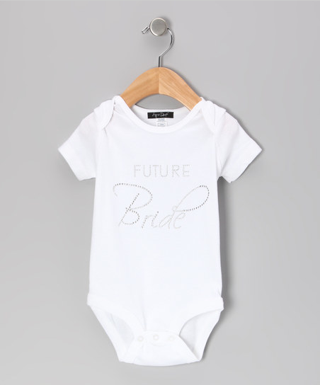This Bedazzled 'Future Bride' Onesie Makes Us Very Nervous 