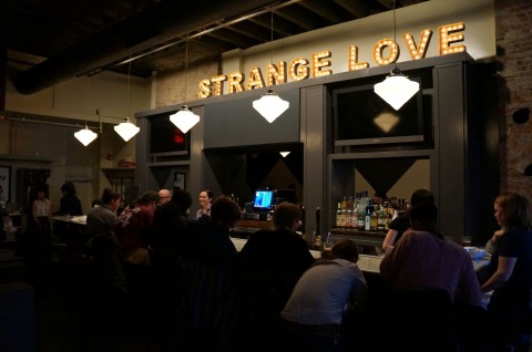 Strange Love tops the bar.