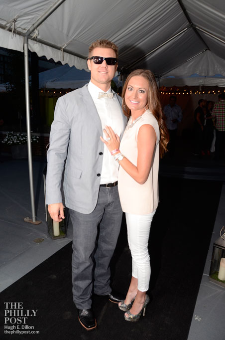 The Hamels Foundation’s 4th annual Diamonds and Denim, Jonathan and Ashley Papelbon