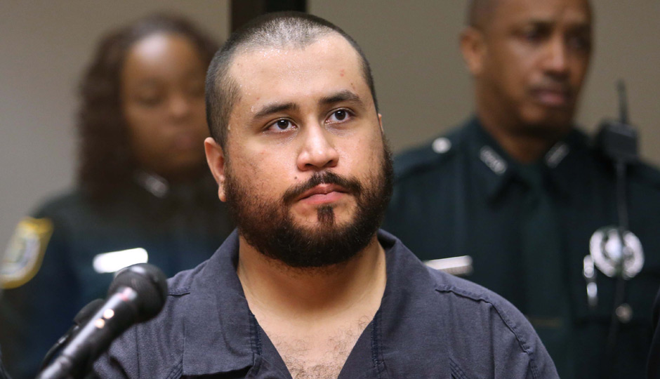 George Zimmerman, acquitted in the high-profile killing of unarmed black teenager Trayvon Martin, listens in court Tuesday, Nov. 19, 2013, in Sanford, Fla., during his hearing on charges including aggravated assault stemming from a fight with his girlfriend. (AP Photo/Orlando Sentinel, Joe Burbank, Pool)