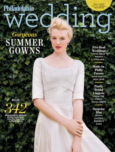 The spring/summer 2014 issue of Philadelphia Wedding will be on newsstands Monday, December 9th! 