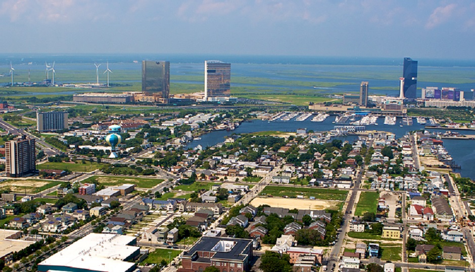 Shot of Atlantic City casinos from 2009 by Brian G. Wilson