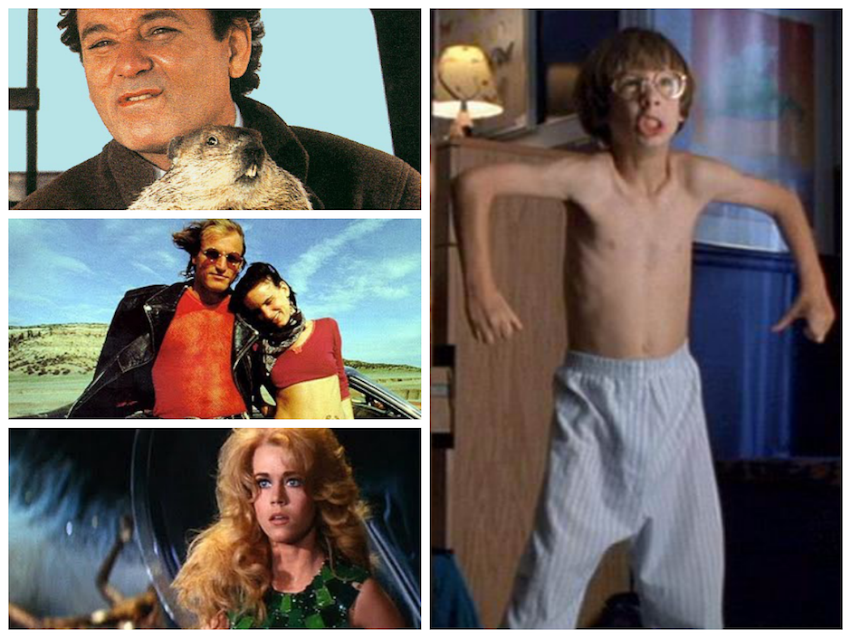 "Groundhog Day," "Natural Born Killers," "Barbarella" and "Little Giants" make it back to the big screen this week in Philadelphia. 