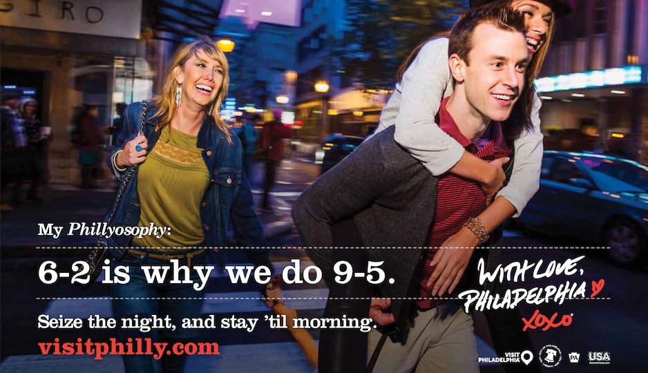 photo of phillyosophy tourism campaign