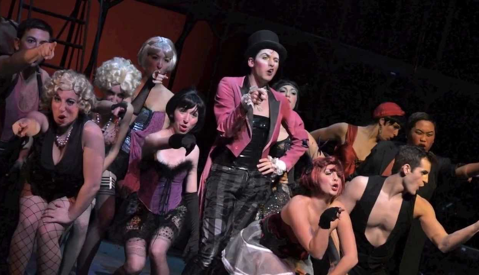 West Chester University Department of Theatre and Dance presents "Cabaret." 