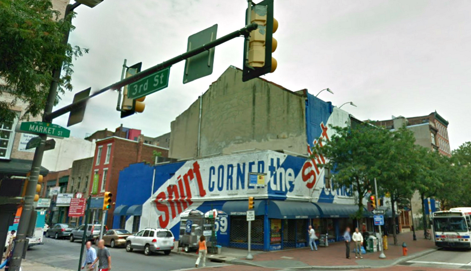Shirt Corner via Google Street View