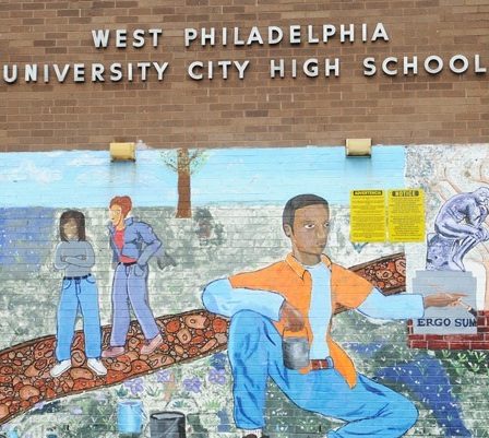 Detail from image of UCHS from GreatPhillySchools.org