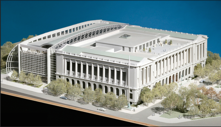 rendering of free library addition