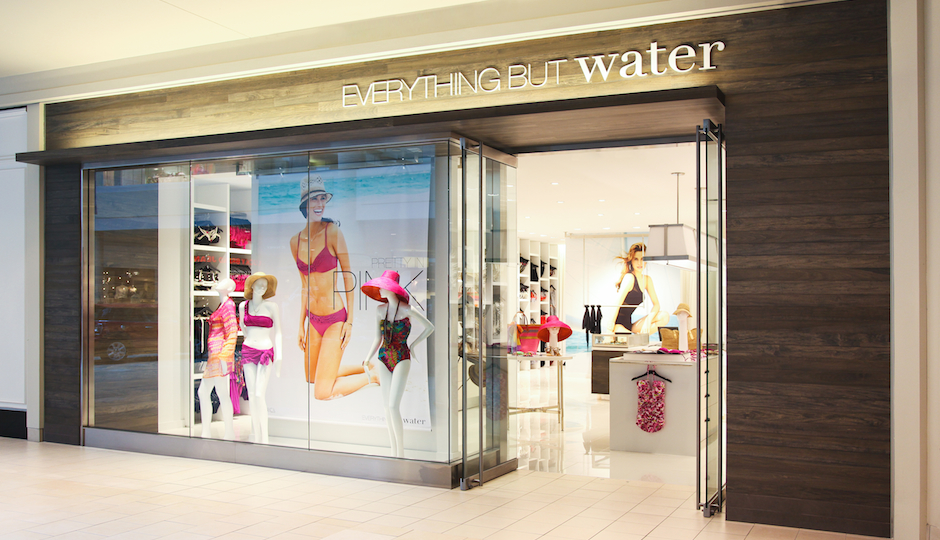 Everything But Water will open tomorrow at the King of Prussia Mall