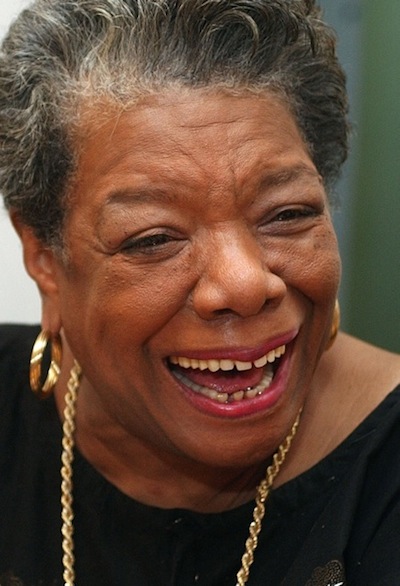 Maya Angelou/ASSOCIATED PRESS