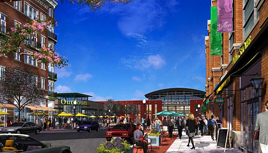 Aside from residential projects, the Village will include retail, office, and entrainment spaces.