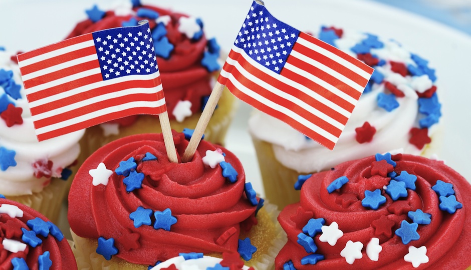 Betsy Ross Cupcakes