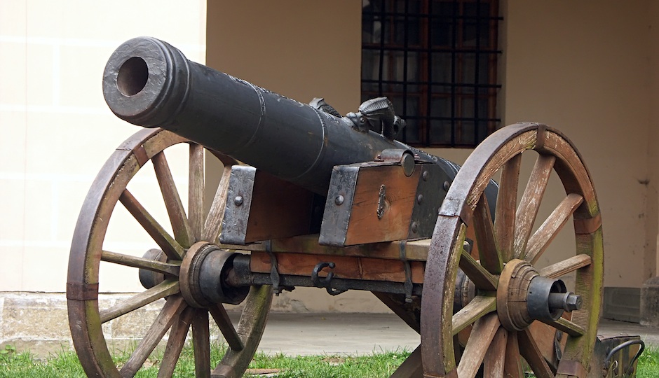 Continental Army Cannon Drill