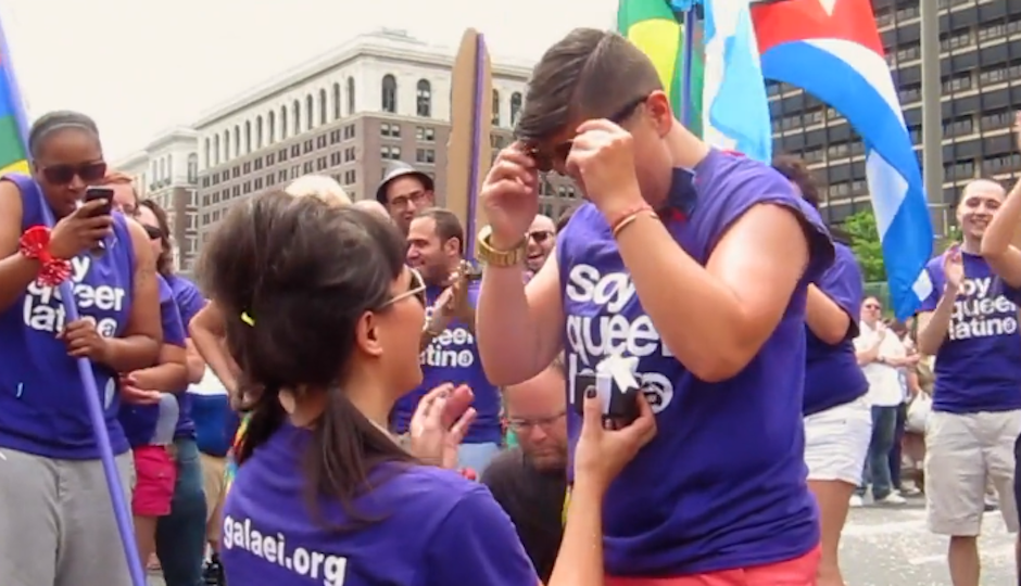wedding proposal philly pride