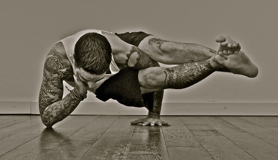 Justin Reilley—a.k.a. the Tattooed Yogi—will lead the class.