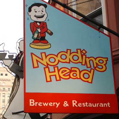 Nodding Head is pouring George's Fault | J. Fidance for Visit Philly