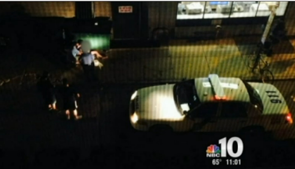 A video from NBC10 shows footage of the attack on Thursday evening.