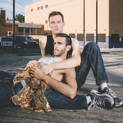 Zachary Chiero and Peter Alan Danzig are gay Mummers in Tribe of Fools' "Two Street," part of the FringeArts Festival.