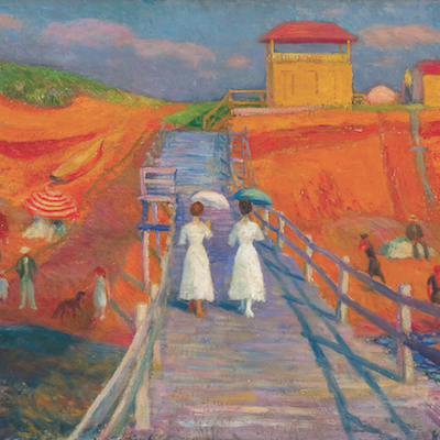 Works by American realist painter William Glackens will be on display at the Barnes Foundation starting November 8th. 