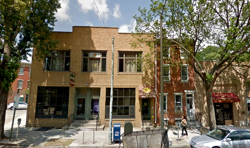 The future home of Hotbox Yoga West Philly. Photo via Google Earth