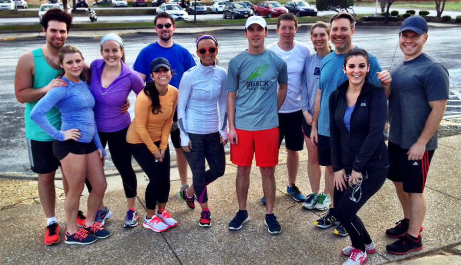 Lululemon's Run Club in Valley Forge