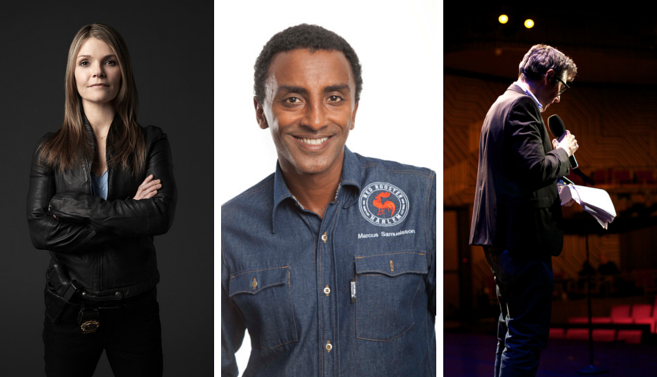 Kathryn Erbe, Marcus Samuelsson, and Ira Glass will appear at the First Person Arts Festival. 