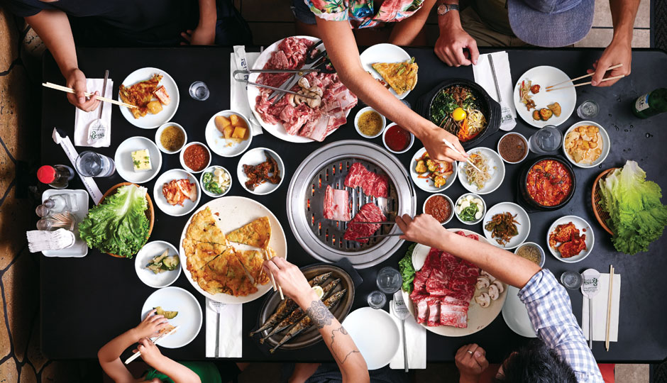 A Korean BBQ feast at Seorabol | Photo by Michael Persico