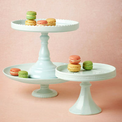 Sweetest Day Cake stands, marked down and adorable at BHLDN.com.