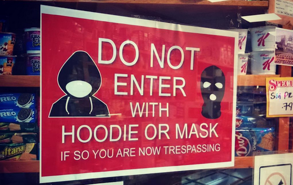 no-hoodies-signs-new-york-philadelphia