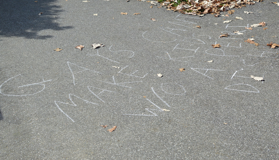 swarthmore sidewalk chalk