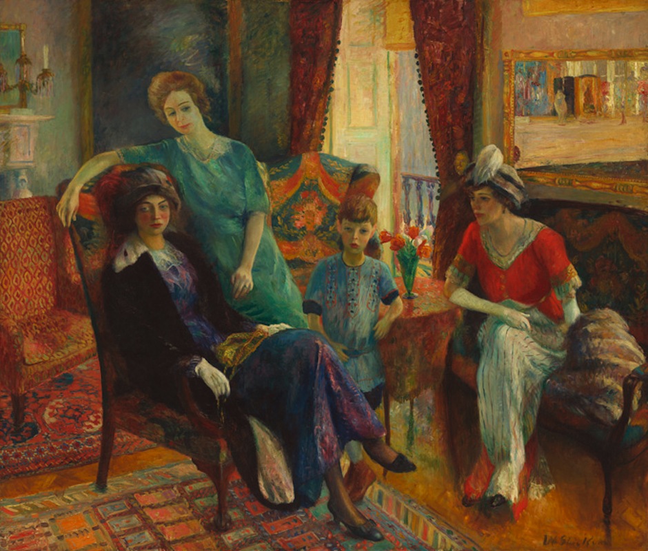 "Family Group" by William Glackens.