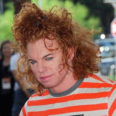 Carrot Top will be at the Golden Nugget on November 7th, but we wouldn't do that if we were you. 