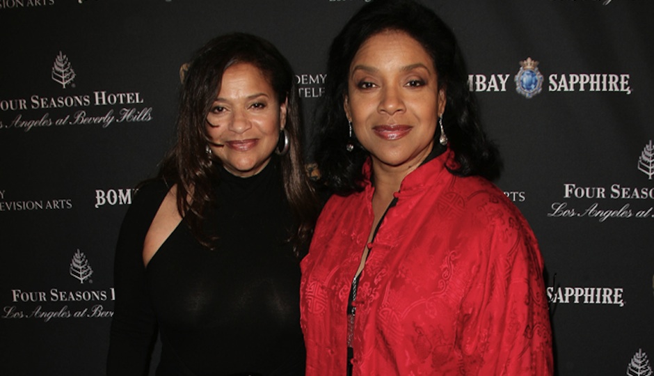 Phylicia Rashad, right, pictured with her sister Debbie Allen. 