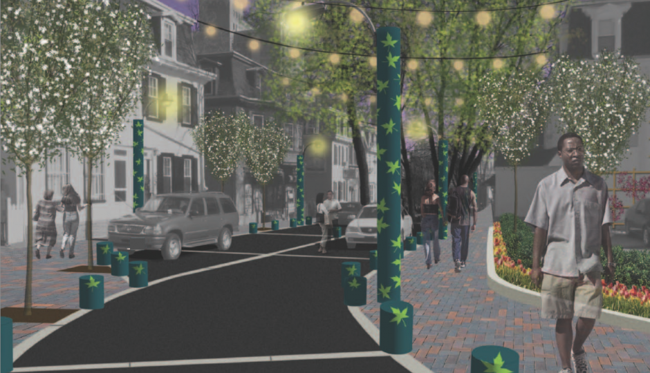 One arm of city government plans to make a Germantown street look like this, while another...