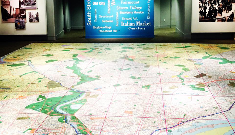 The Largest Walkable Map of Philadelphia | Photo via Facebook