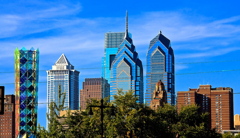 Two Liberty Place tallest buildings in Philadelphia