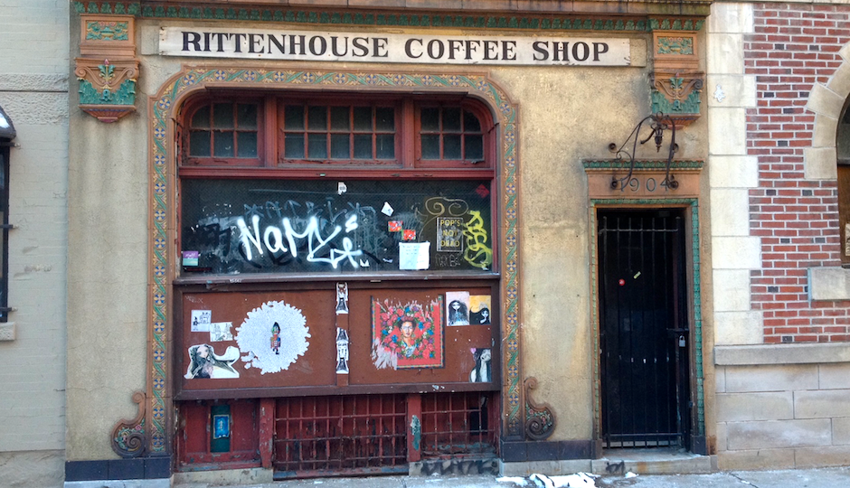 The Rittenhouse Coffee Shop on the 1900 block of Sansom Street