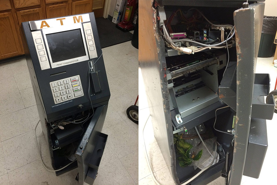 Mystery ATM found in Dumpster by police width=