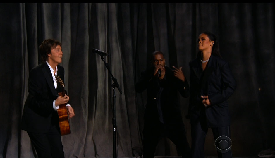 Kanye, Rihanna and Paul McCartney