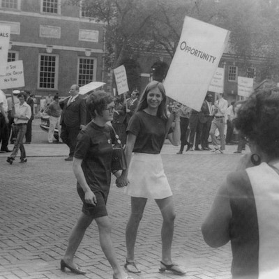 Photo by Kay Tobin Lahusen, courtesy of the John J Wilcox Jr. LGBT Archives