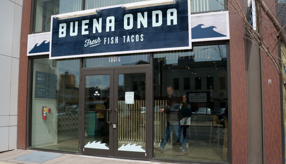Buena Onda – Fresh Fish Tacos opens on Monday, March 16th.