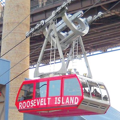 The Roosevelt Island Tram. Photo by Judith Berdy