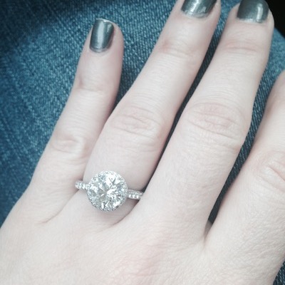 Kathleen's ring! 