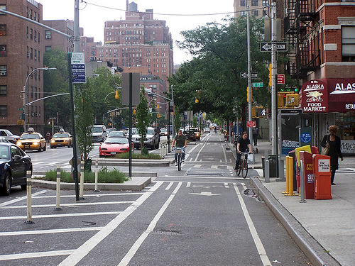 Ninth Avenue in New York. Photo Courtesy of Beyond DC/Streetsblog