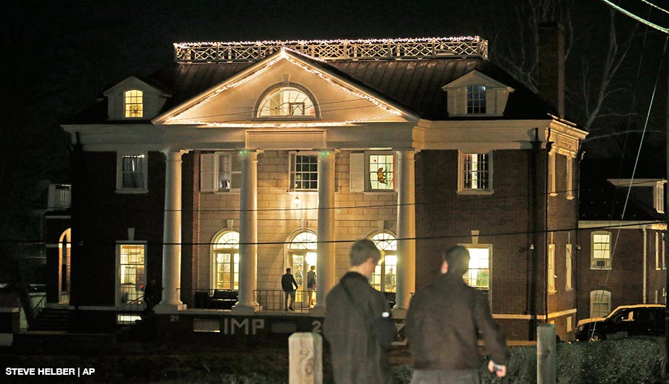 The Phi Kappa Psi house at the University of Virginia in Charlottesville, Va.
